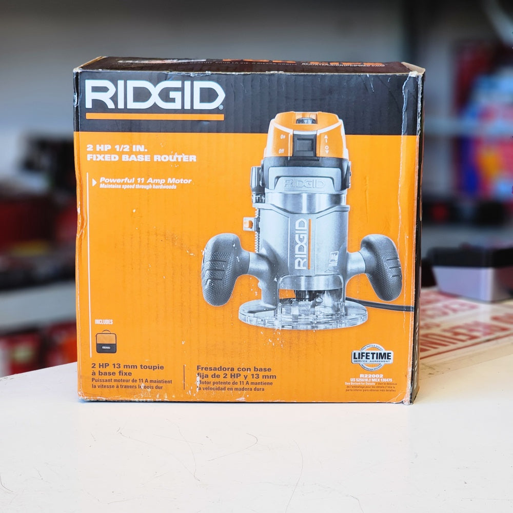 11 Amp 2HP 1/2 in. Corded Fixed Base Router 11 Amp 2HP 1/2 in. Corded Fixed Base Router